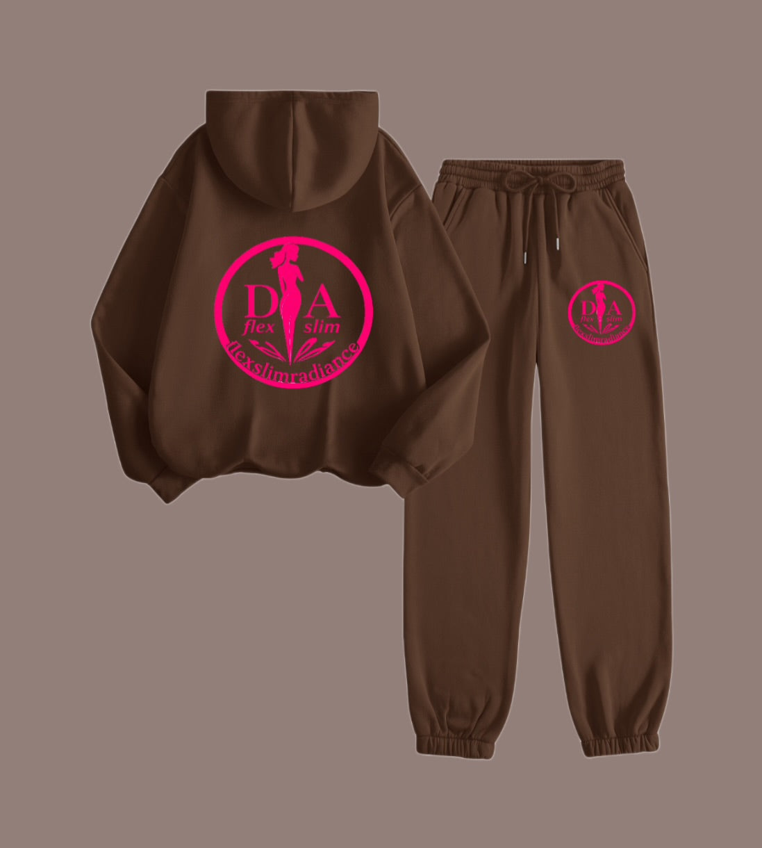2 pièces Ensemble sweat-shirt à capuche + Pantalon de survêtement, Cadeau personnalisé pour Thanksgiving, Cadeau de Noël