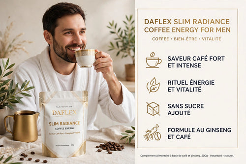 Café Bien-être Homme DAflexslim - Infusion Naturelle Tonifiante