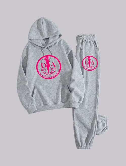 2 pièces Ensemble sweat-shirt à capuche + Pantalon de survêtement, Cadeau personnalisé pour Thanksgiving, Cadeau de Noël