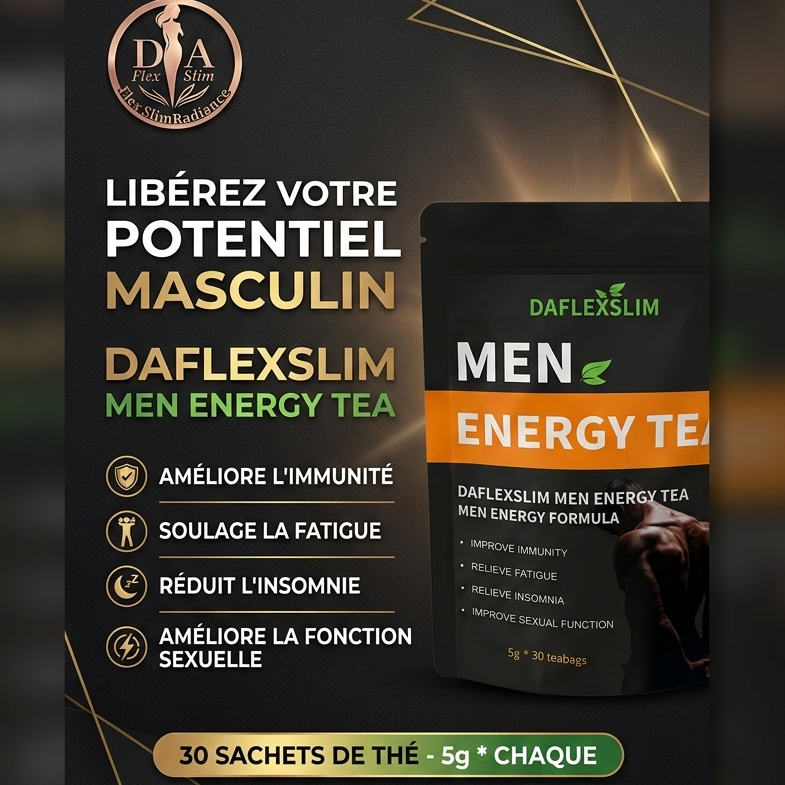 Thé Vitalité Homme - Infusion Énergisante Naturelle